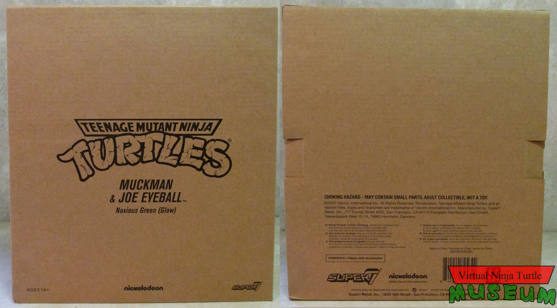 Shipper Box front and back