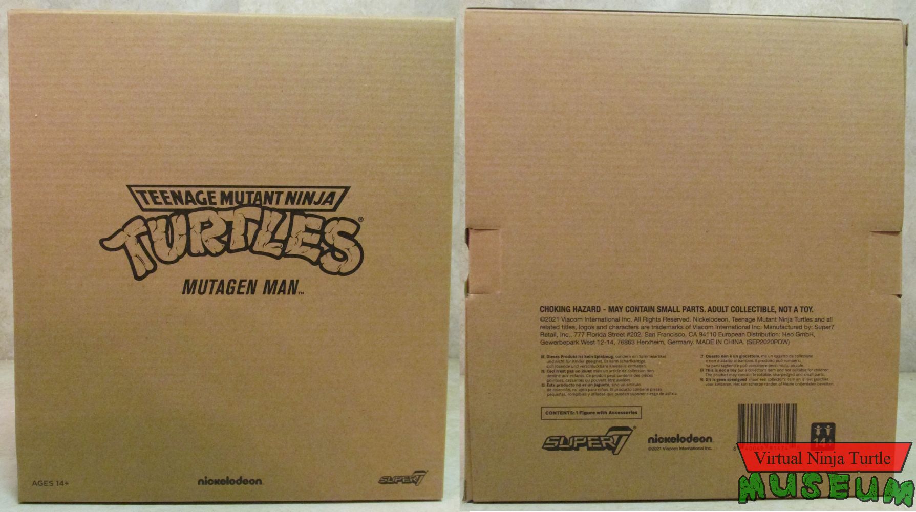 Shipper Box front and back