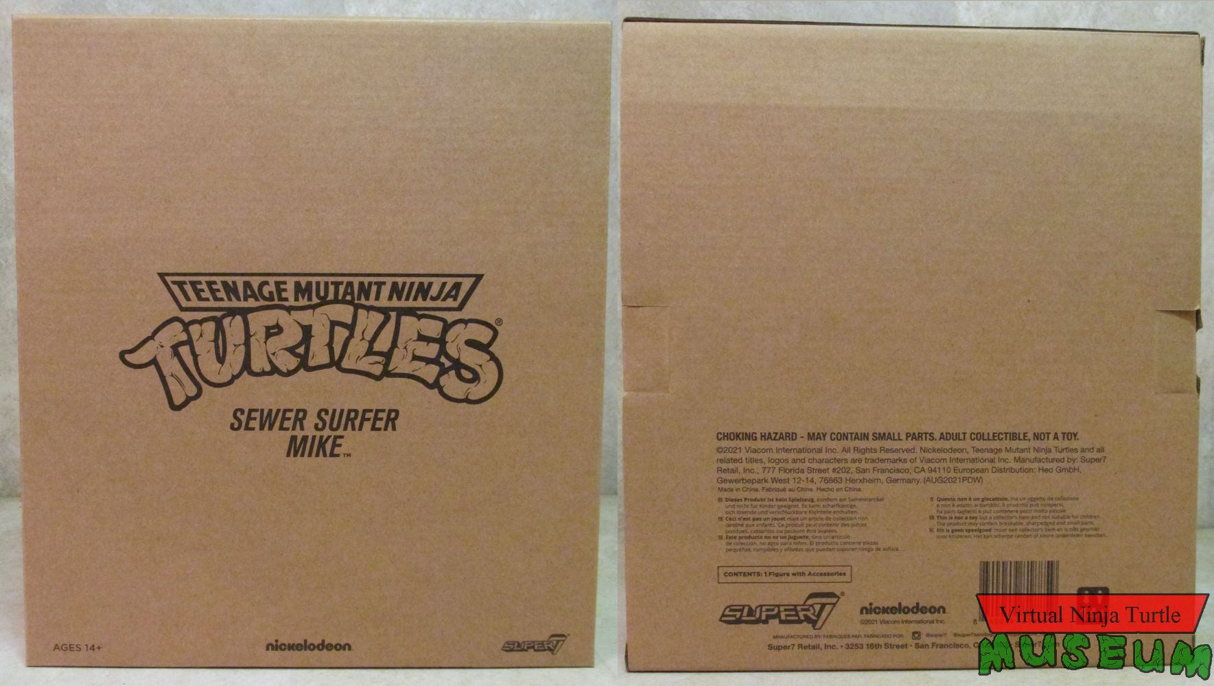 Shipper Box front and back