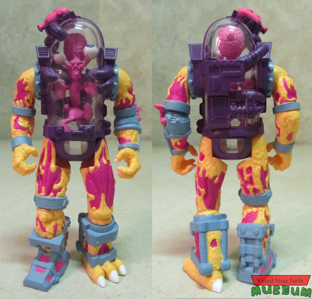 Mutagen Man front and back