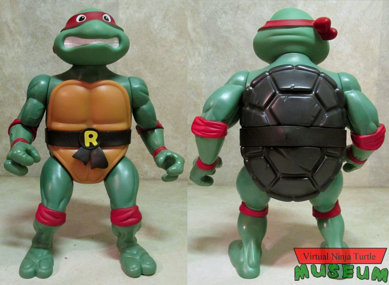 Raphael front and back