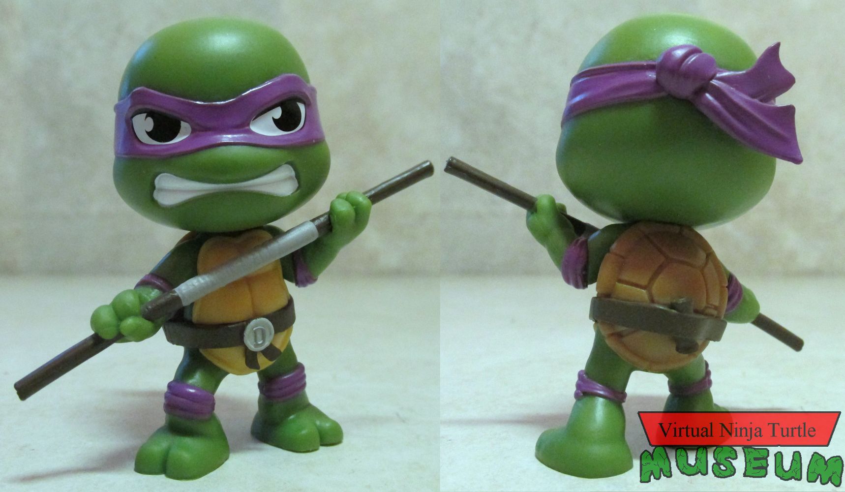 Donatello front and back