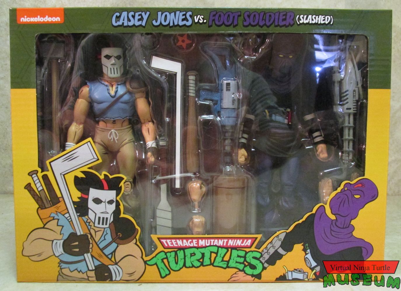 casey jones & Foot Soldier box front