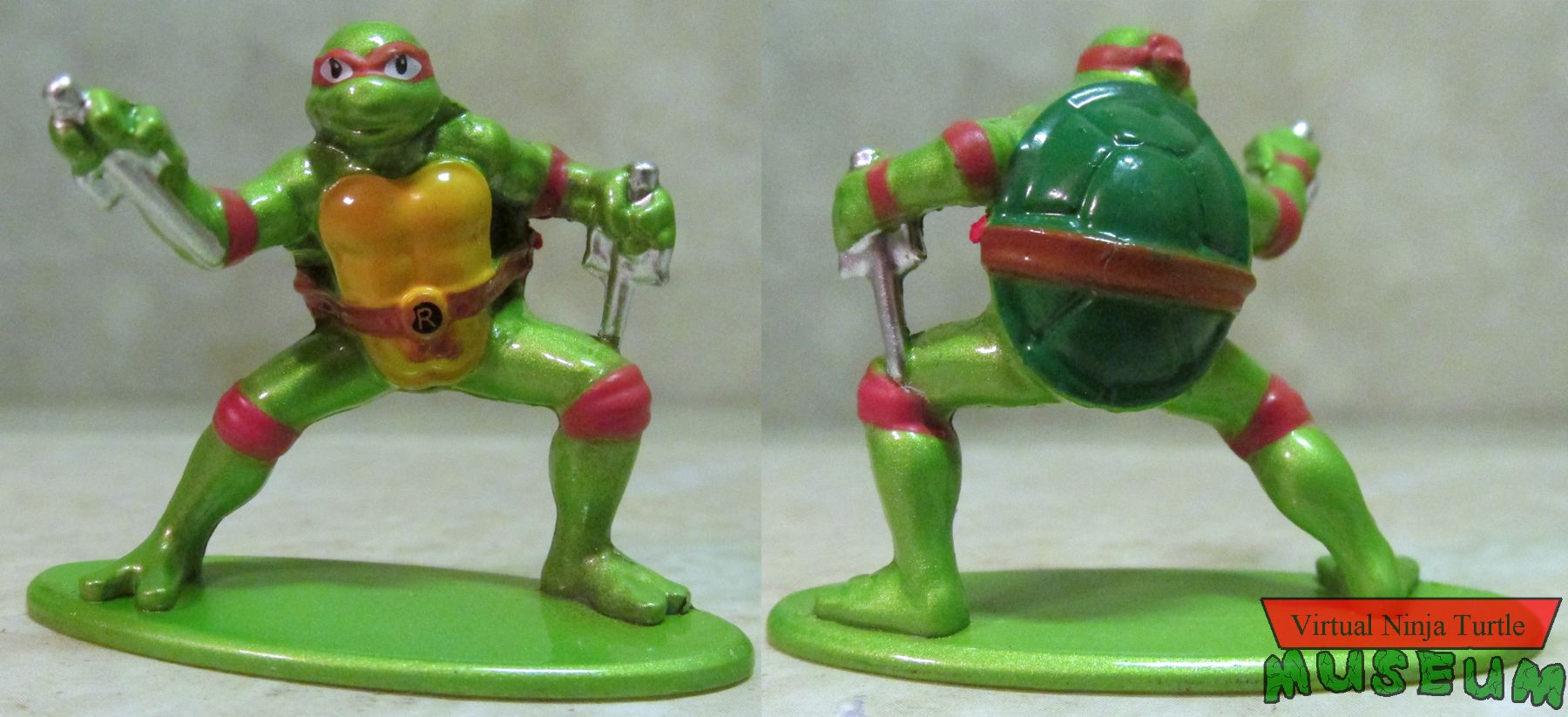 Raphael front and back