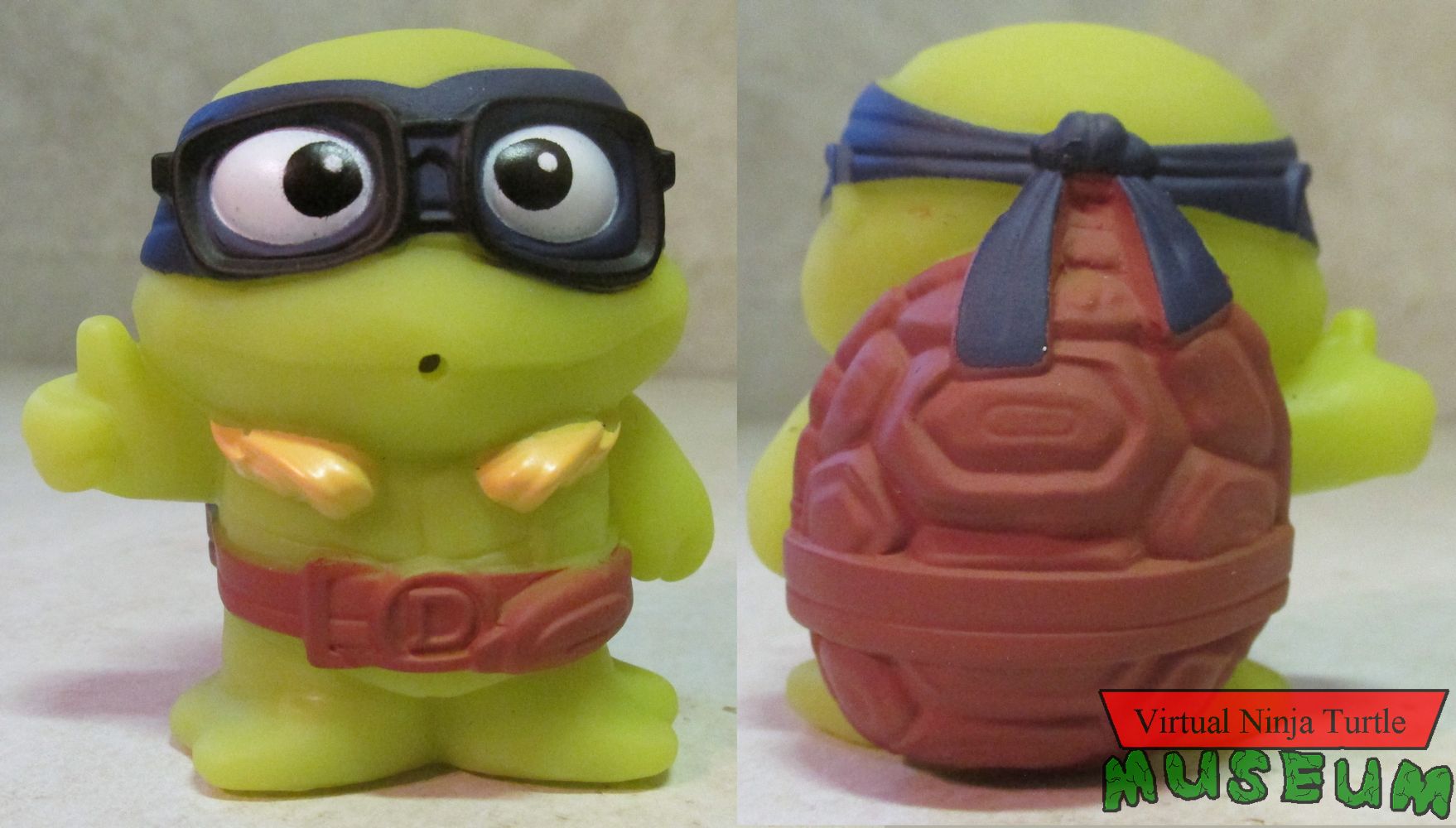 Donatello front and rear