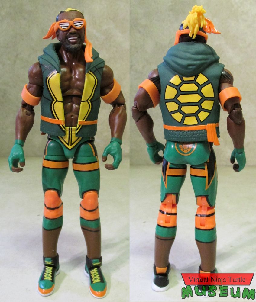 Kofi Kingston front and back