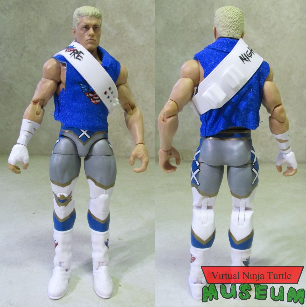 Cody Rhodes front and back