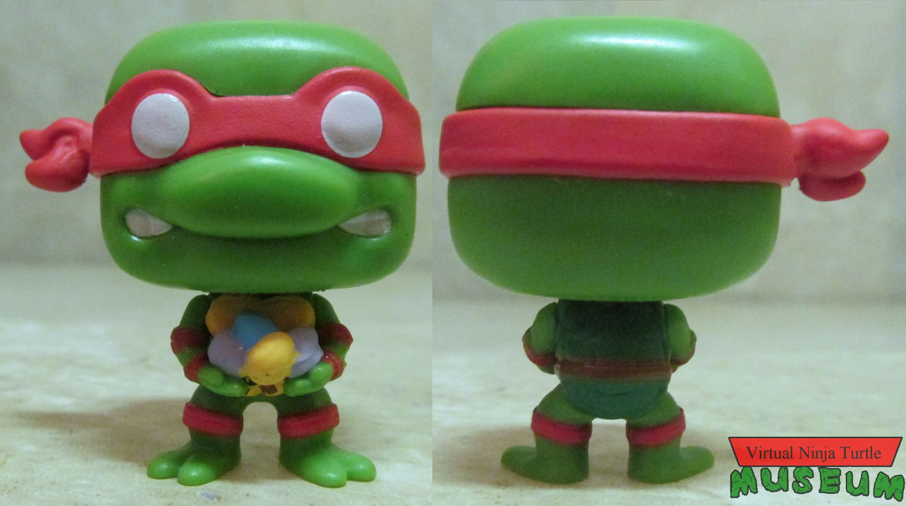 Raphael front and back