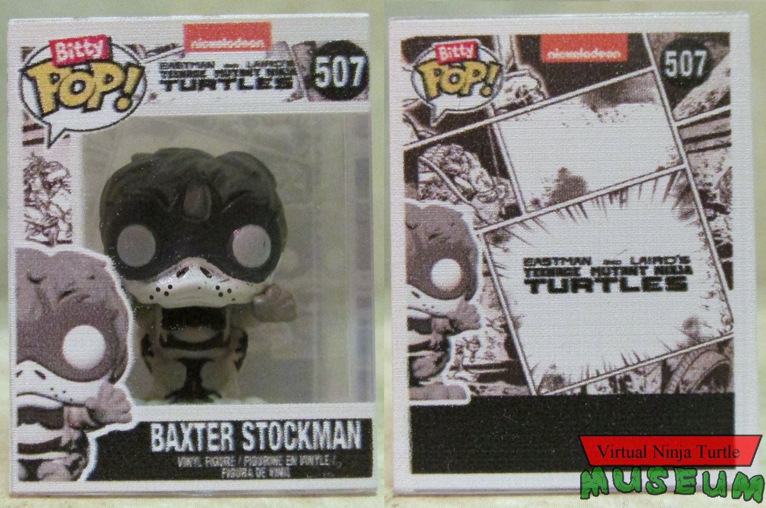 Baxter Stockman in case front and back