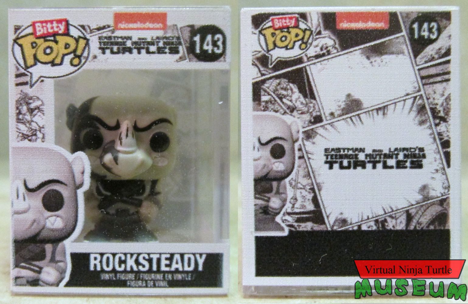 Rocksteady in case front and back