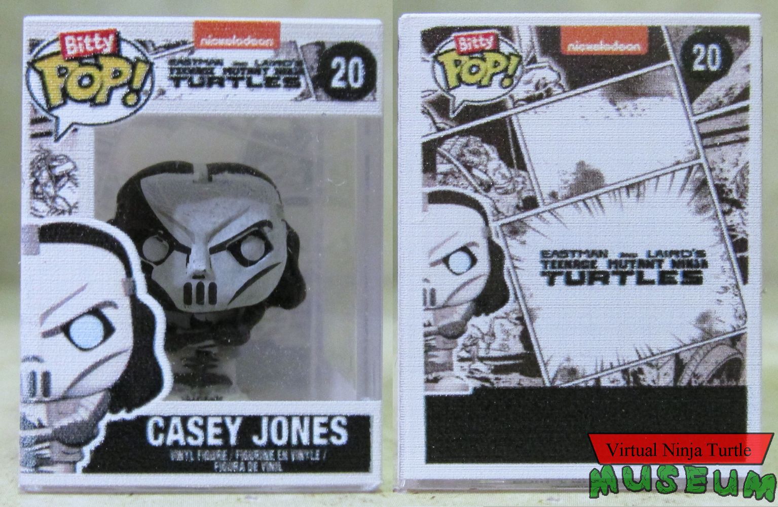 Casey Jones in case front and back