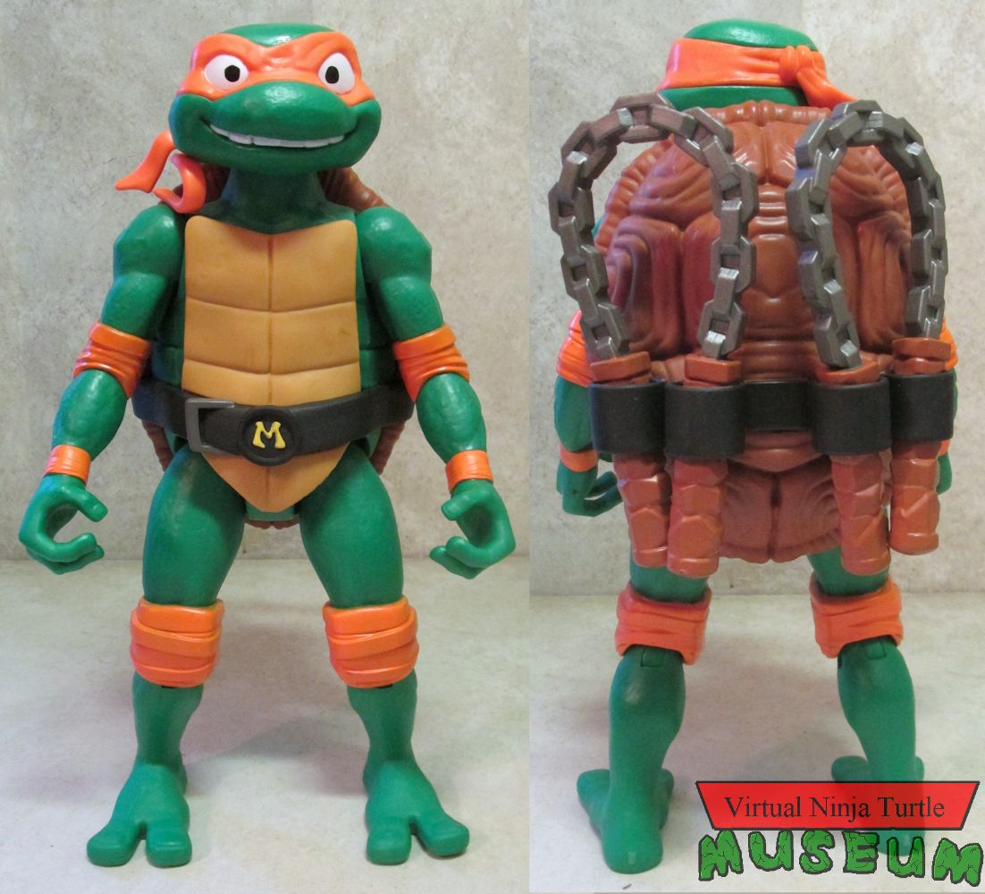 giant Michelangelo front and back