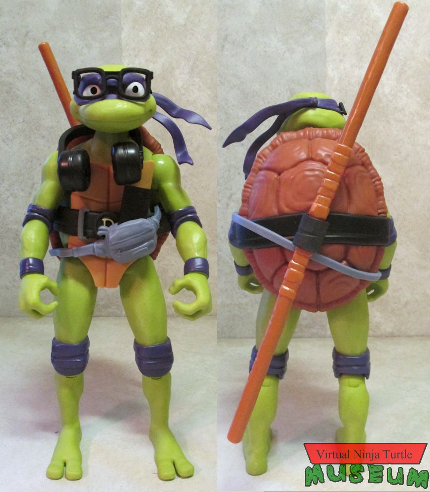 giant Donatello front and back