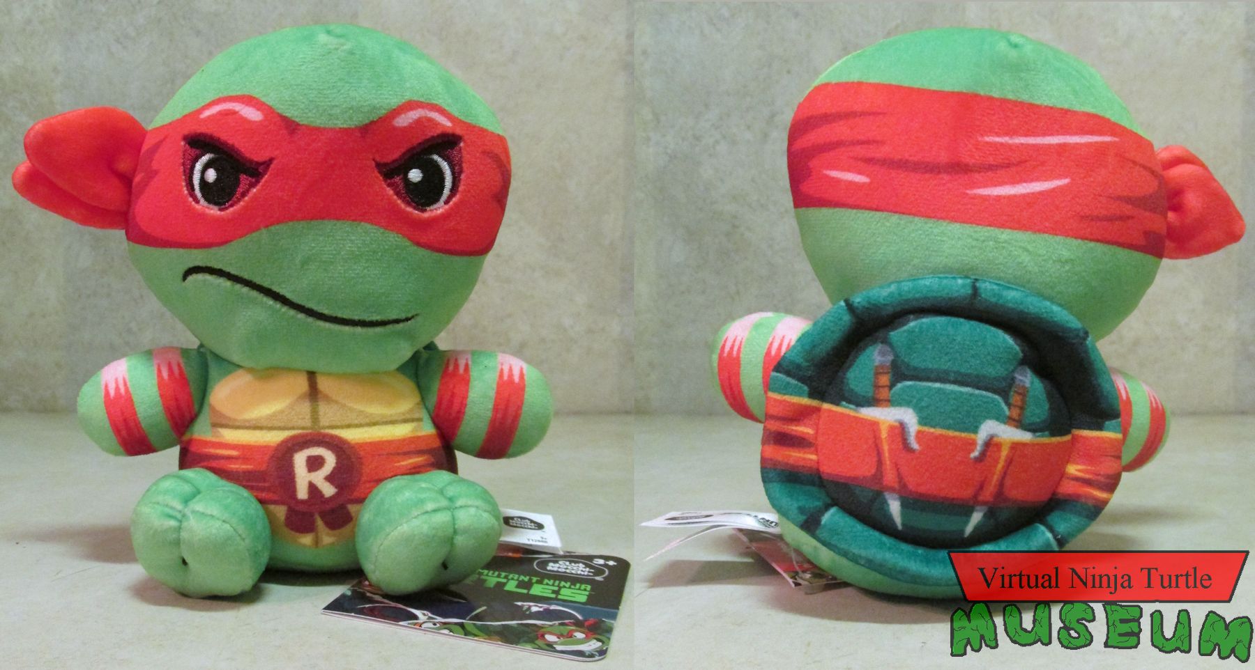 Raphael Plush Front and Back