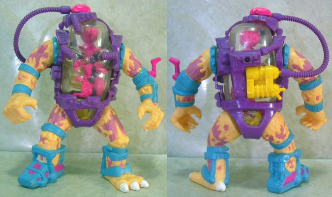 Mutagen Man front and back