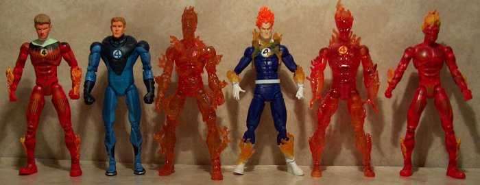 Human Torch figures