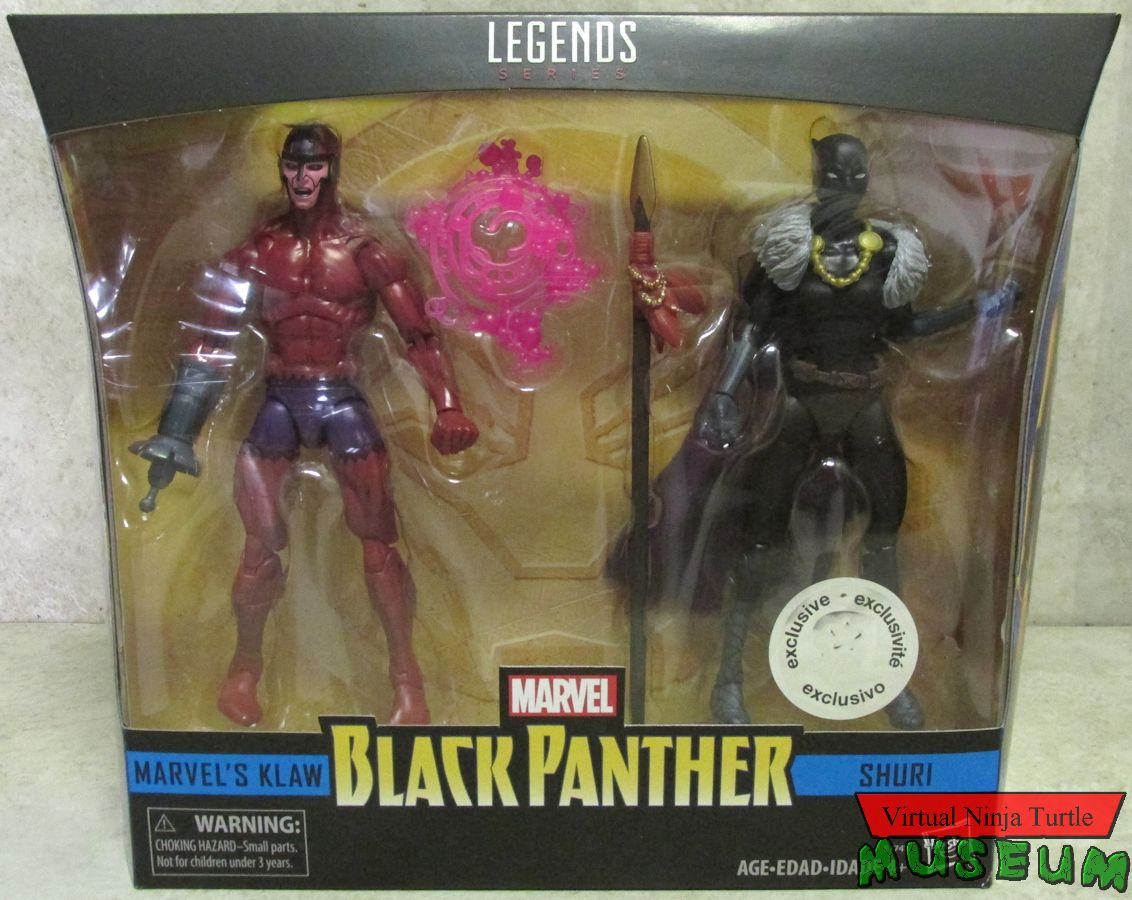 Shuri/Klaw 2 pack box front