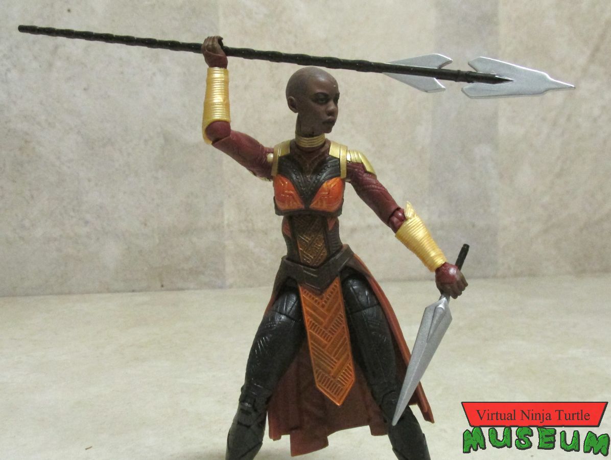 Okoye fighting pose