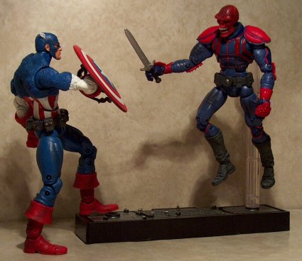 Red Skull attacks