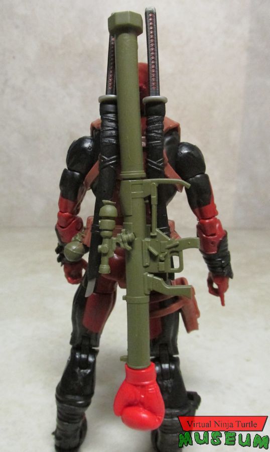 Deadpool rocket launcher storage