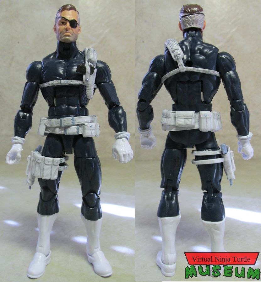 Nick Fury front and back