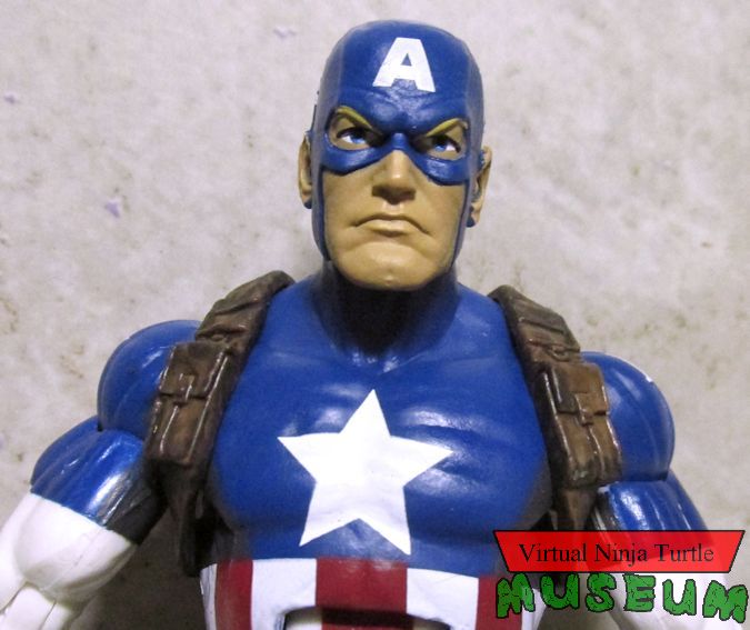 Captain America close up