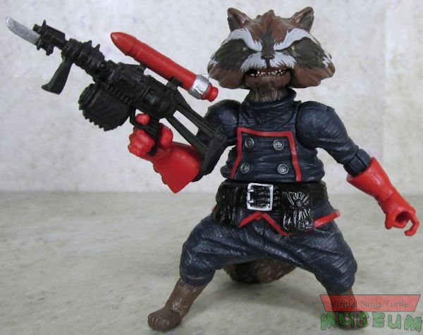 Rocket Raccoon with gun