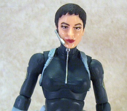 Maria Hill close up