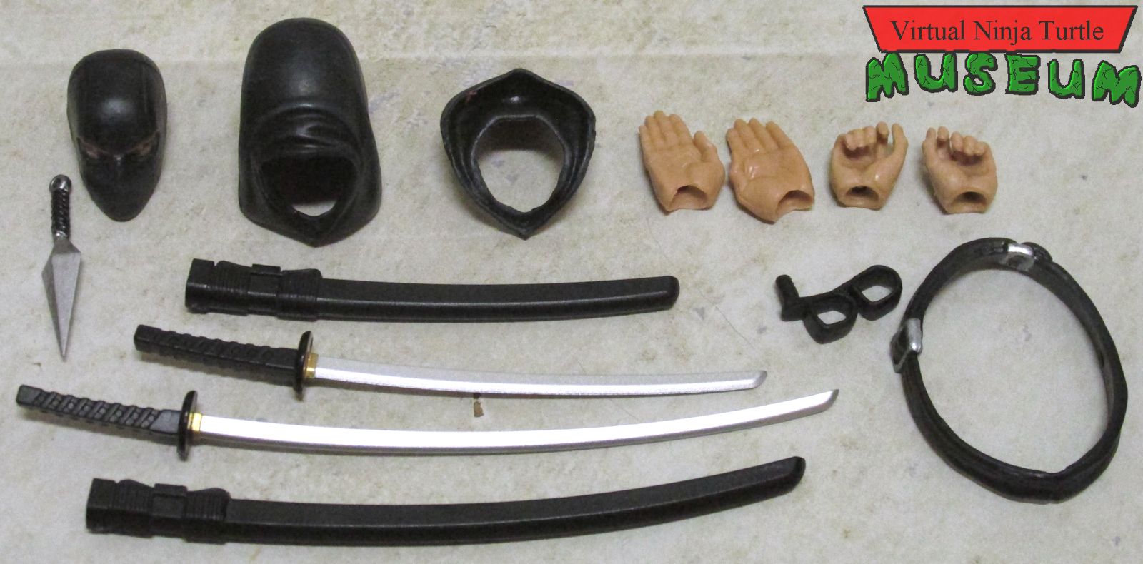 basic black ninja accessories