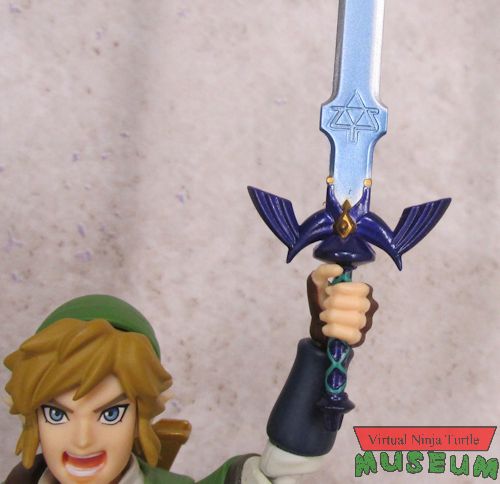 Master sword hilt detail