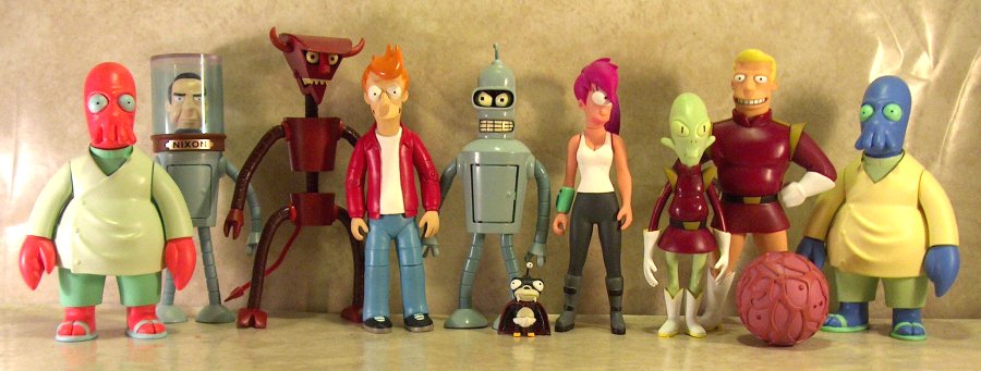 Futurama figure collection