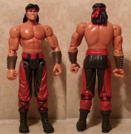 Liu Kang front and back