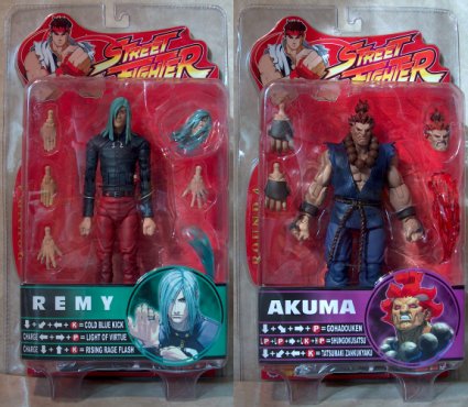 Remy and Akuma MOC