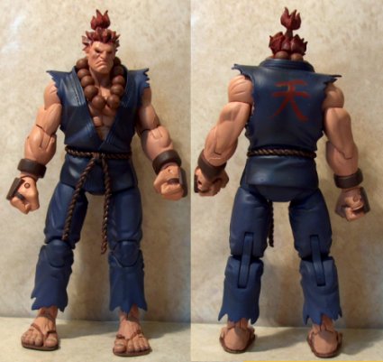 Akuma front and back