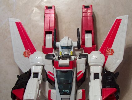 Jetfire with helmet