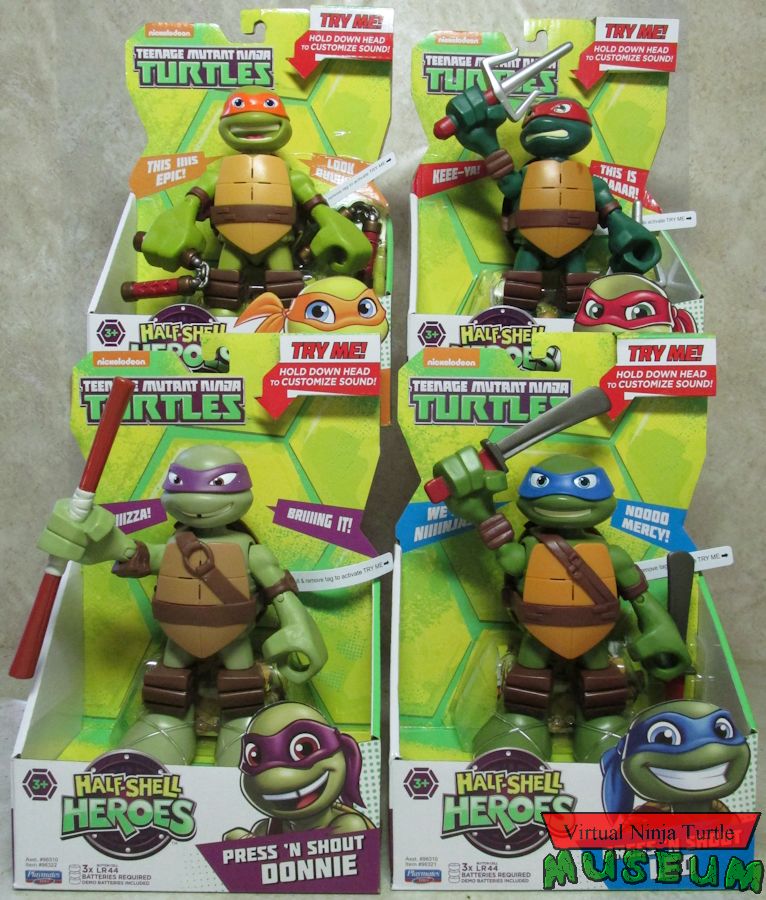 press N Shout Turtles MOC