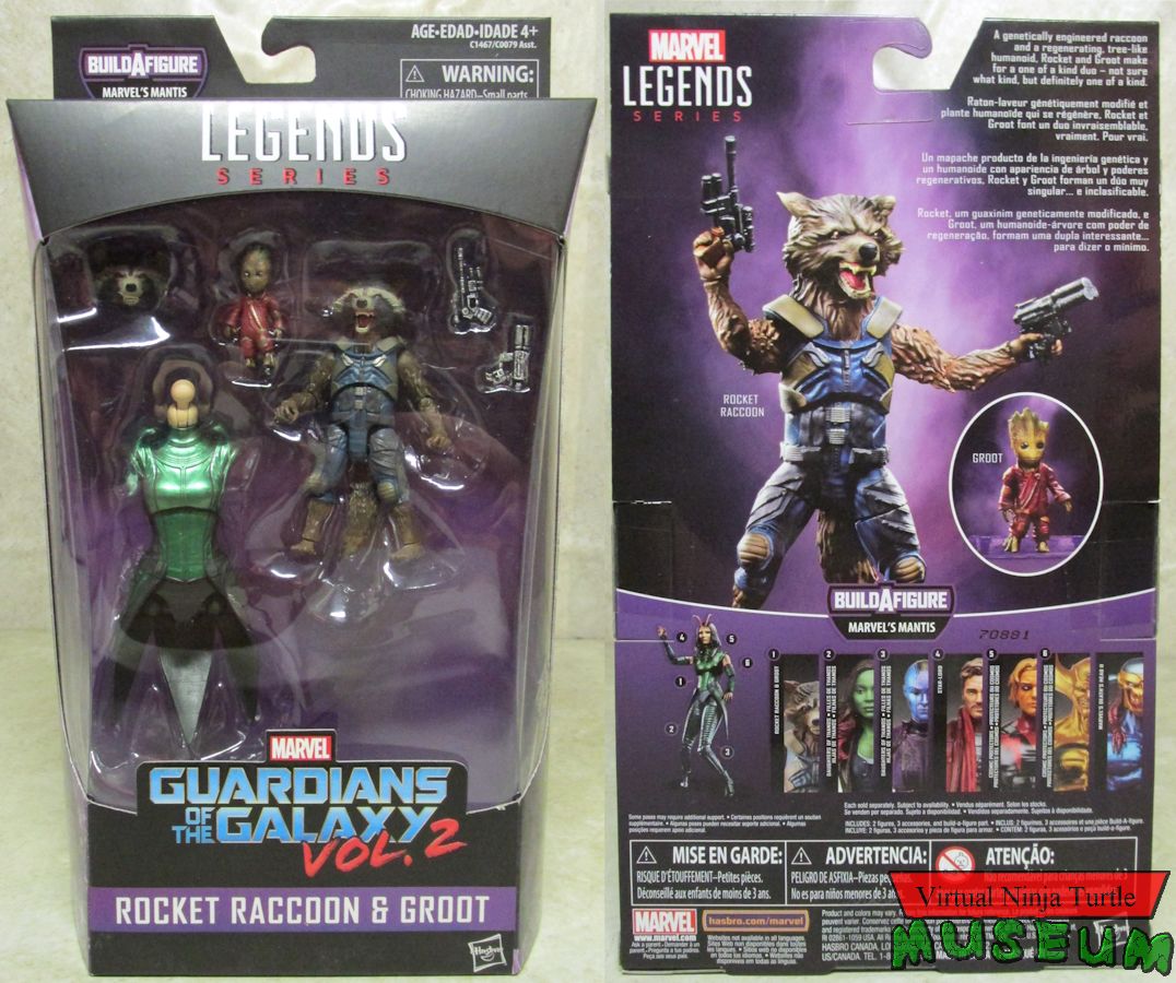 Rocket Raccoon & Groot MIB