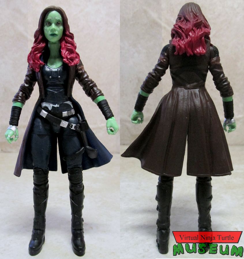 Gamora front and back