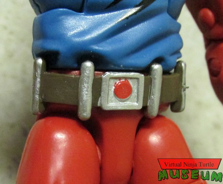 Scarlet Spider belt close up