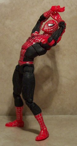 Spider-man streatching 1