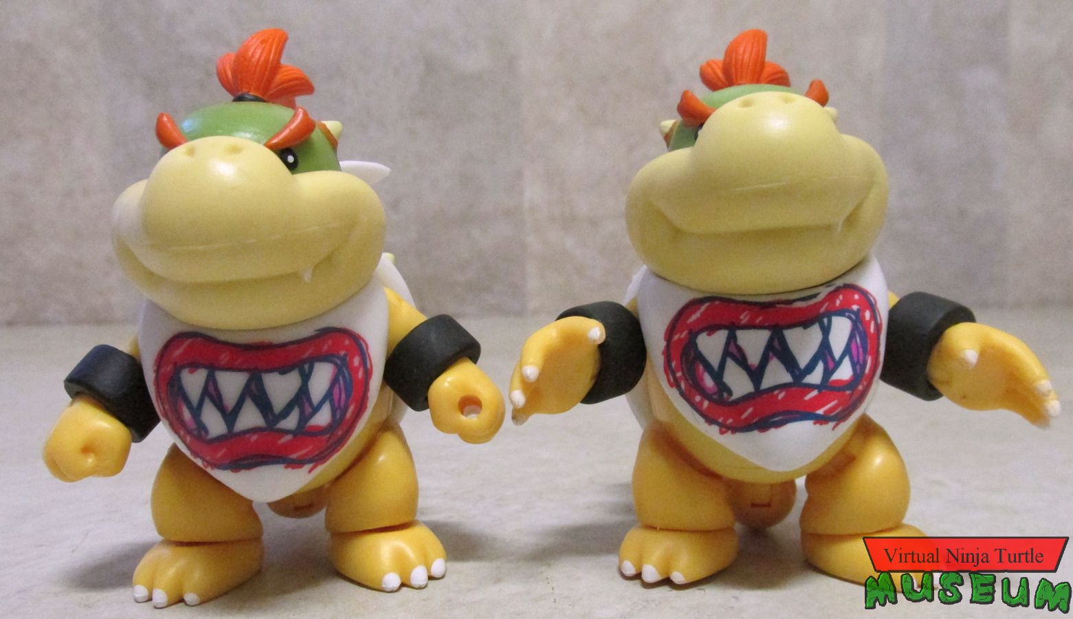 Bowser Jr figure comparison